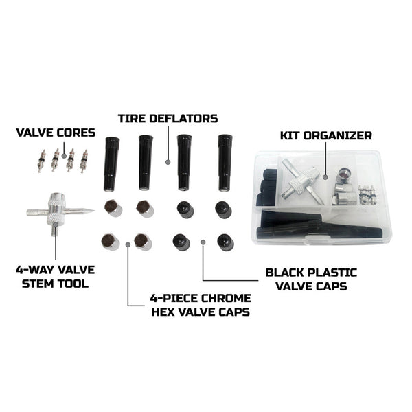 Overland Vehicle Systems Valve Stem Repair Kit (MPN: 12129905)