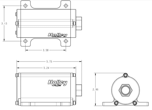 Holley Electric Fuel Pump (MPN: 12-170)