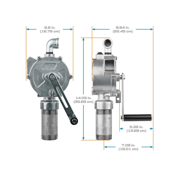 GPI Rotary Hand Pump (MPN: 123000-06)