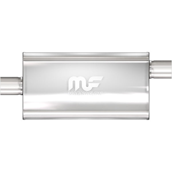 MagnaFlow Oval Stainless Steel Exhaust Muffler (MPN: 12589)