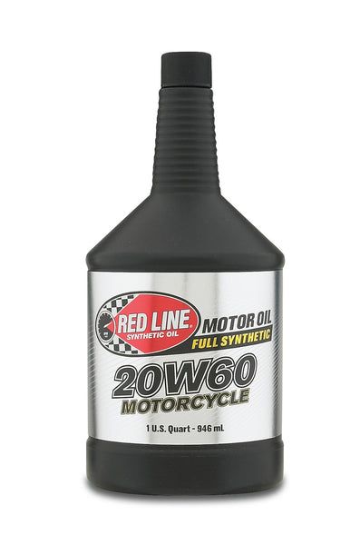 Red Line Motorcycle Oil 20W-60 Synthetic (MPN: 12604)