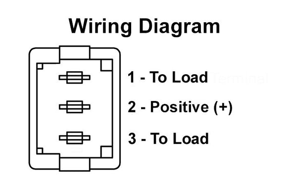 JR Products Multi Purpose Rocker Switch (MPN: 12645)
