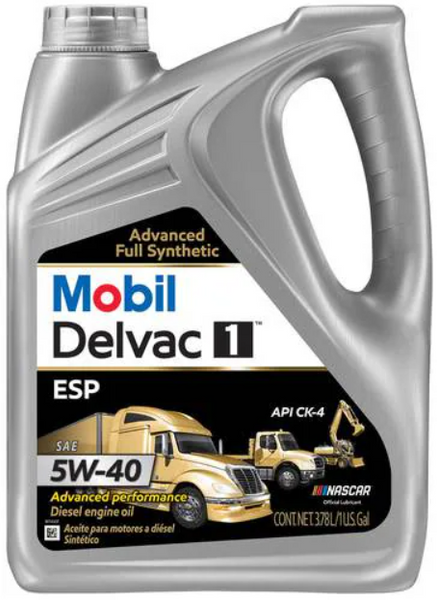 Mobil Delvac 1 ESP Synthetic Oil (MPN: 127863)
