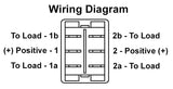 JR Products Multi Purpose Rocker Switch (MPN: 12805)