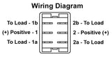 JR Products Multi Purpose Rocker Switch (MPN: 13055)