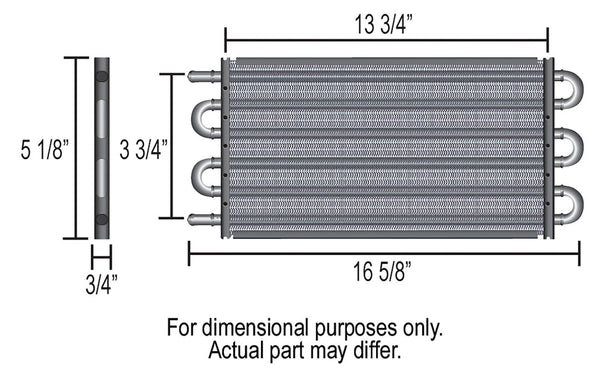 Derale Fluid Cooler Series 7000 (MPN: 13102)