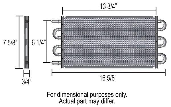 Derale Fluid Cooler Series 7000 (MPN: 13103)