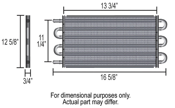 Derale Fluid Cooler Series 7000 (MPN: 13105)