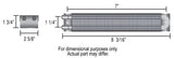 Derale Power Steering Fluid Cooler (MPN: 13210)