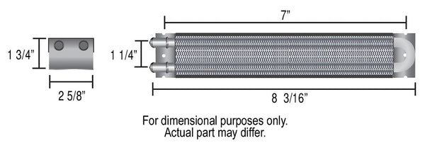 Derale Power Steering Fluid Cooler (MPN: 13210)