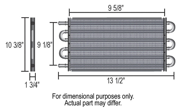 Derale Fluid Cooler (MPN: 13300)