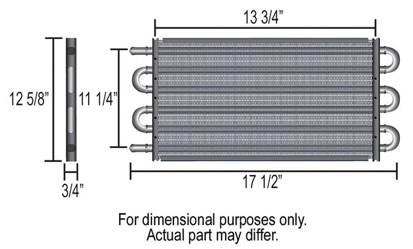 Derale Fluid Cooler Series 7000 (MPN: 13315)