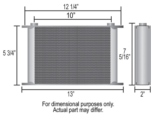 Derale Fluid Cooler Series 10000 (MPN: 13403)