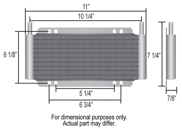 Derale Fluid Cooler Series 8000 (MPN: 13502)