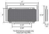 Derale Fluid Cooler Series 8000 (MPN: 13503)