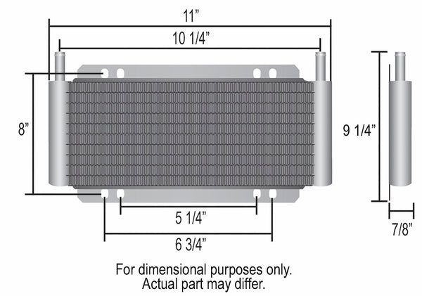 Derale Fluid Cooler Series 8000 (MPN: 13503)