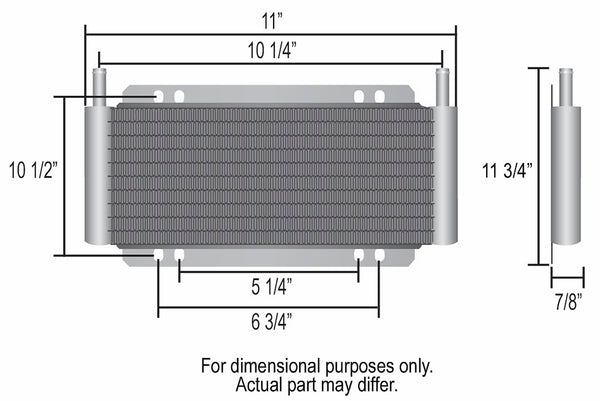 Derale Fluid Cooler Series 8000 (MPN: 13504)