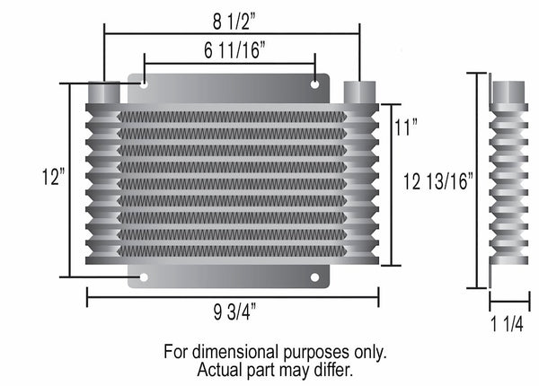 Derale Fluid Cooler Series 9000 (MPN: 13615)