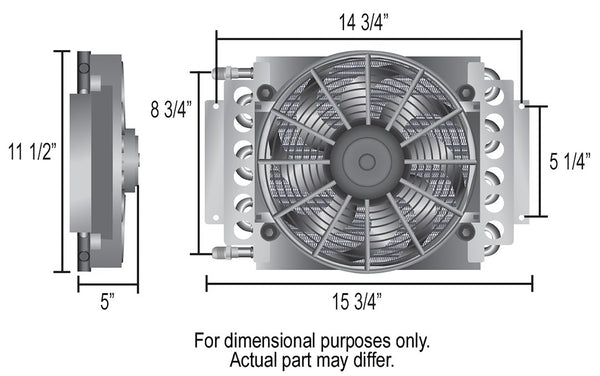 Derale Fluid Cooler (MPN: 13700)