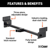 CURT Class 3 Trailer Hitch (MPN: 13703)