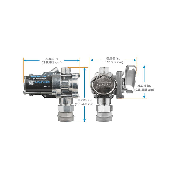 GPI EZ-8 Fuel Transfer Pump (MPN: 137100-05)