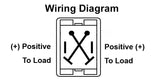 JR Products Multi Purpose Rocker Switch (MPN: 13865)