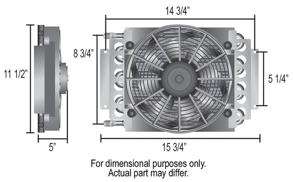Derale Fluid Cooler (MPN: 13900)