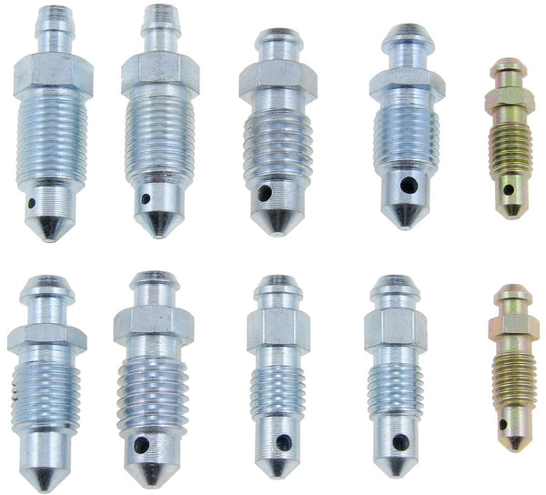 Help By Dorman Brake Bleeder Screw Assortment (MPN: 13949)