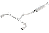 Borla Cat-Back Exhaust System Kit (MPN: 140496)