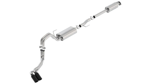 Borla S-Type Cat Back Exhaust System Kit (MPN: 140618BC)
