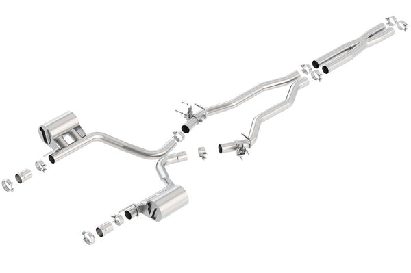 Borla ATAK Series Cat Back Exhaust System Kit (MPN: 140672)