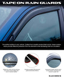 Black Horse Offroad Window Visors (MPN: 140676)