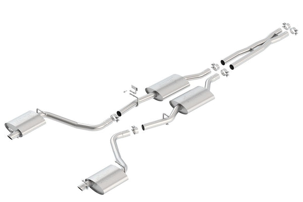 Borla ATAK Series Cat Back Exhaust System (MPN: 140686)
