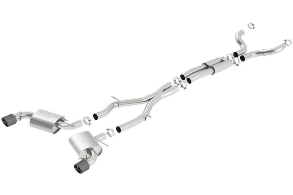 Borla Cat-Back Exhaust System Kit (MPN: 140689CF)