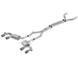 Borla ATAK Series Cat Back Exhaust System (MPN: 140727CFBA)