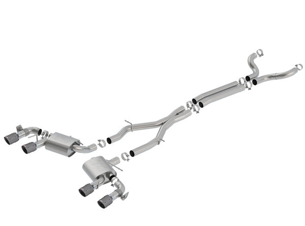 Borla ATAK Series Cat Back Exhaust System (MPN: 140727CFBA)