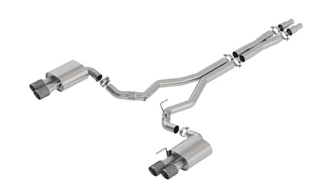 Borla ATAK Series Cat Back Exhaust System Kit (MPN: 140746CF)