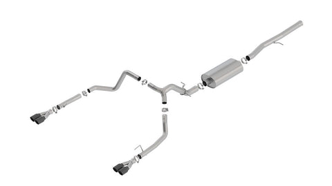 Borla Touring Cat Back Exhaust System (MPN: 140772BC)