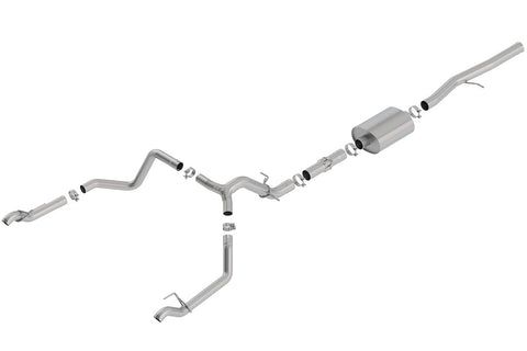 Borla ATAK Series Cat Back Exhaust System (MPN: 140775)