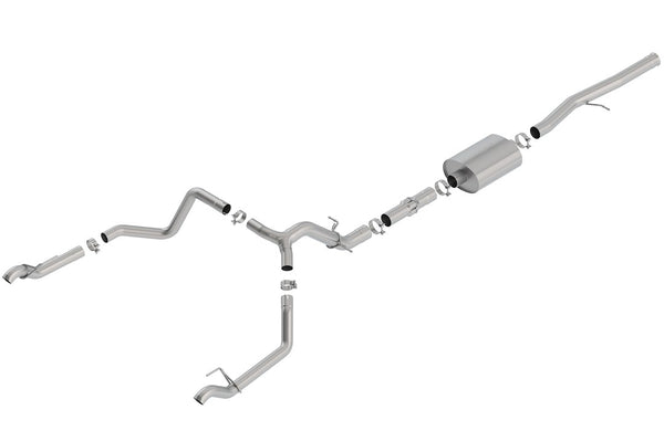 Borla ATAK Series Cat Back Exhaust System (MPN: 140775)