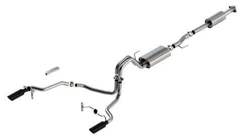 Borla Cat-Back Exhaust System for Ford F-150 (MPN: 140878BC)