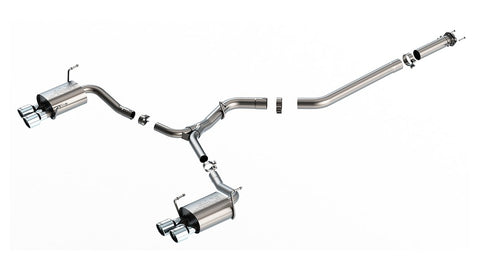 Borla S-Type Cat Back Exhaust System for WRX (MPN: 140907)