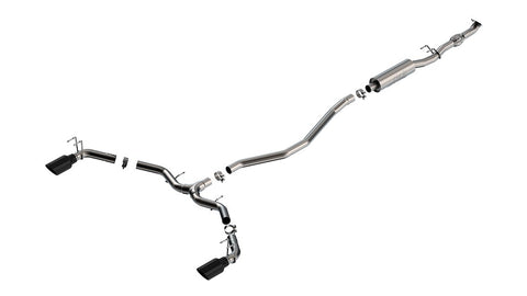 Borla S-Type Cat-Back Exhaust System for Acura Integra and Civic Si (MPN: 140922BC)