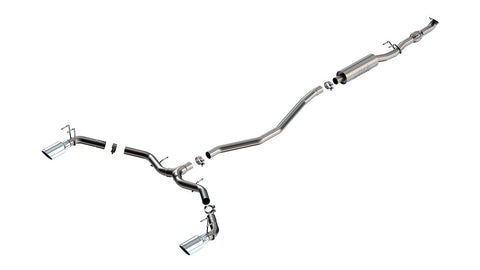 Borla Cat-Back Exhaust System for Acura Integra and Civic Si (MPN: 140922)