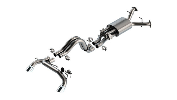 Borla ATAK Series Cat Back Exhaust System for Bronco Raptor R (MPN: 140934)