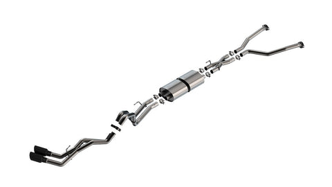Borla S-Type Cat Back Exhaust System Kit (MPN: 140939BC)