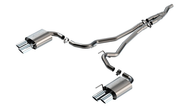 Borla ATAK Series Cat Back Exhaust System for Ford Mustang EcoBoost (MPN: 140982)