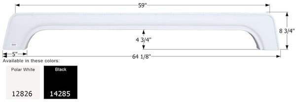 Icon Fender Skirt For Tandem Axle (MPN: 14285)