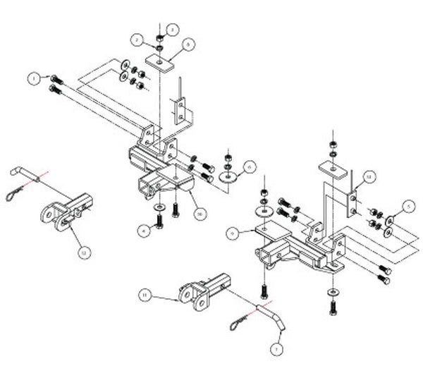 Roadmaster Vehicle Baseplate MX Series (MPN: 1429-3)