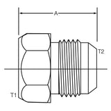 Dayco Hydraulic Adapter Fitting (MPN: 143895A)